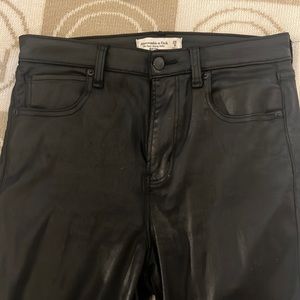 Black Skinny Ankle High Rise Abercrombie Jeans